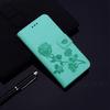 Rose Leather Wallet Flip Case For Samsung Galaxy S25 Ultra Plus A26 A36 A56 5G S 25 A 26 A 36 A 56 Cover Funda