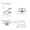 Full HD 1080P Webcam USB Mini Computer Camera Built-in Microphone Flexible Rotatable for Desktop
