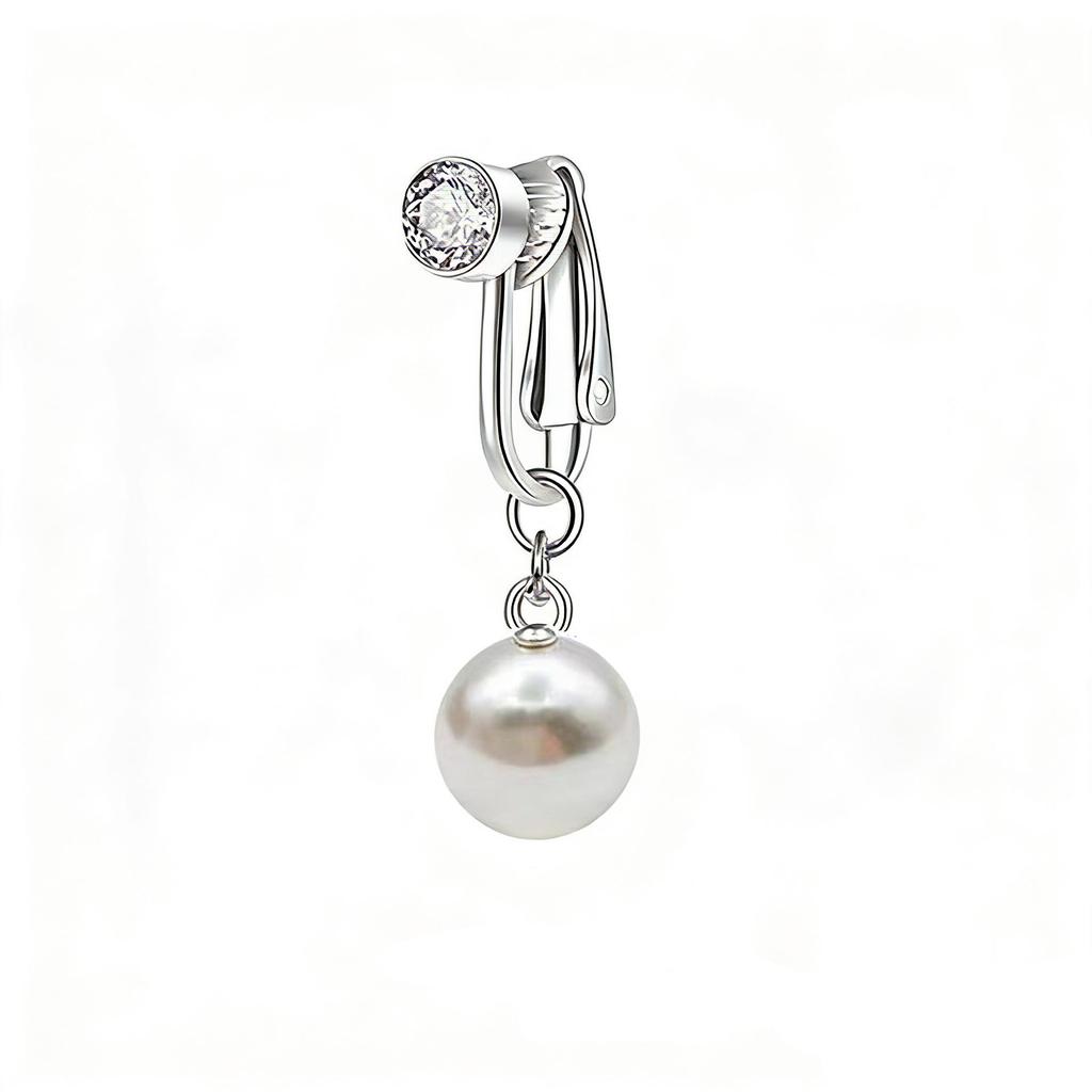 Stylish No-Clip Navel Ring and Stud Collection