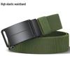 Men's Adjustable Elastic Tactical Nylon Belt with Automatic Buckle