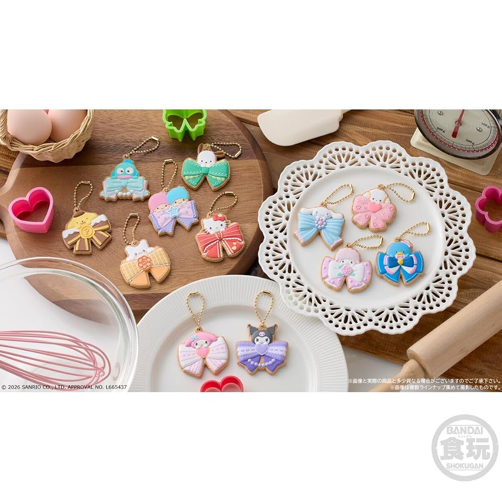 BANDAI SANRIO CHARACTERS Cookie Charm Collection 14pcs Box (Gashapon)