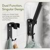 2 Pack Wall Mounted Shower Head Bracket Adjustable Angle Shower Bracket Sturdy Shower Holder  Shower
