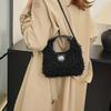 Autumn and Winter Lamb Wool Bag Plush Bag Plush Bag Shoulder Crossbody Handbag Women's Bag Versatile