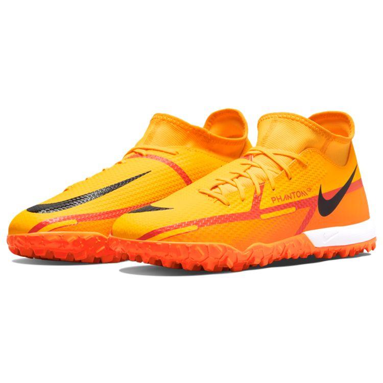 Nike Phantom GT2 Academy DF TF Soccer Shoes Men sneaker Orange Black DC0802-808