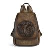 Retro Style Trendy Backpack, New Original Women's Multi Zipper Backpack, Ethnic Style Design, Artistic Travel Bag