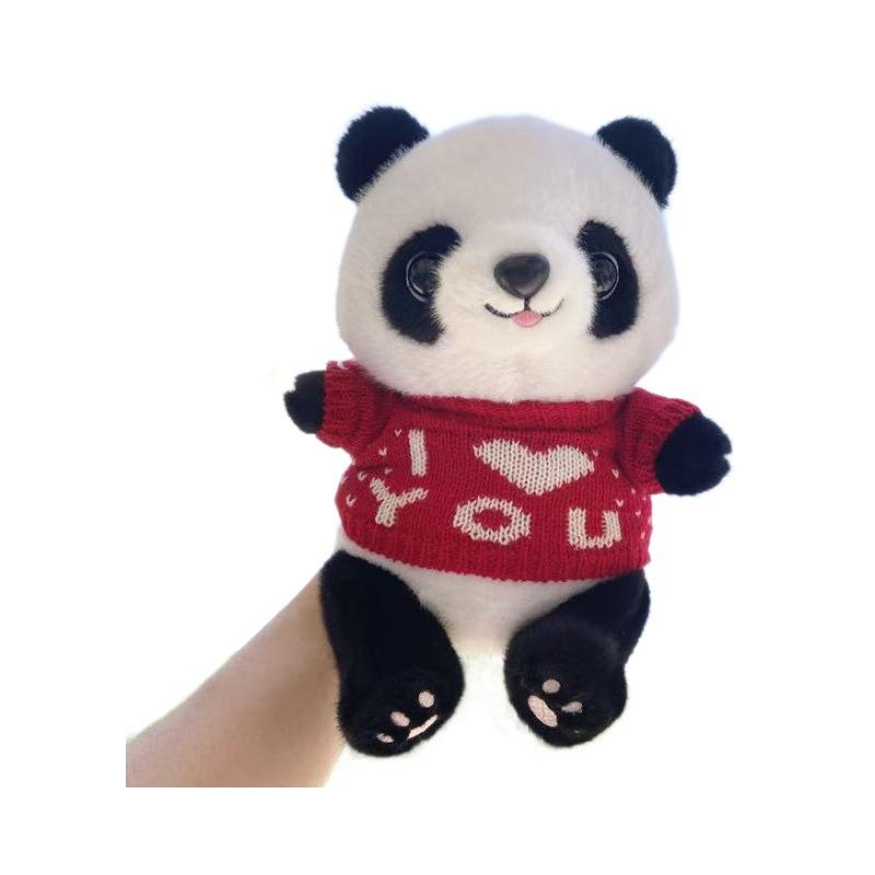 Cute Panda Doll Plush Toy Simulation Panda Doll Grab Machine Doll Children's Birthday Gift Commemoration