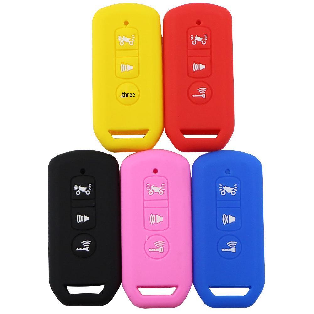 Silicone Smart Key Case for Honda Motorcycles (PCX, SH 125/150, SuperCub 125)