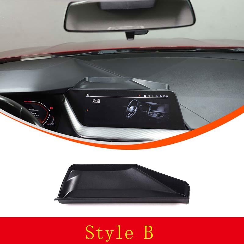 For BMW 1 2 Series F40 F44 2020+ ABS Car Front and Rear Door Inner Handle Armrest Storage Box Mobile Phone Tray Car Accessories