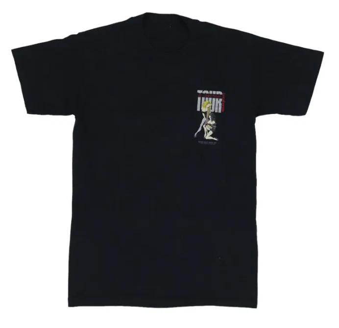 vintage 1989 Great White Double Header Crew Tour Shirt 3XL