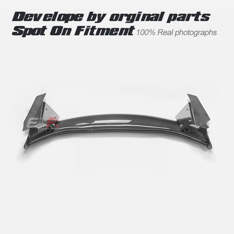 Mazda MX5 ND Carbon Fiber GV-Style Rear Spoiler Stabilizer