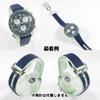Swatch x OMEGA Rubber Strap with Light D-Buckle (Navy & Green/Earth)
