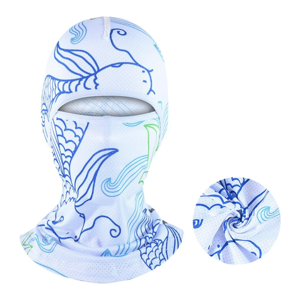 Camouflage Full Face Cap Cooling Hiking Scarves New Motorcycle Cycling Helmet  Summer