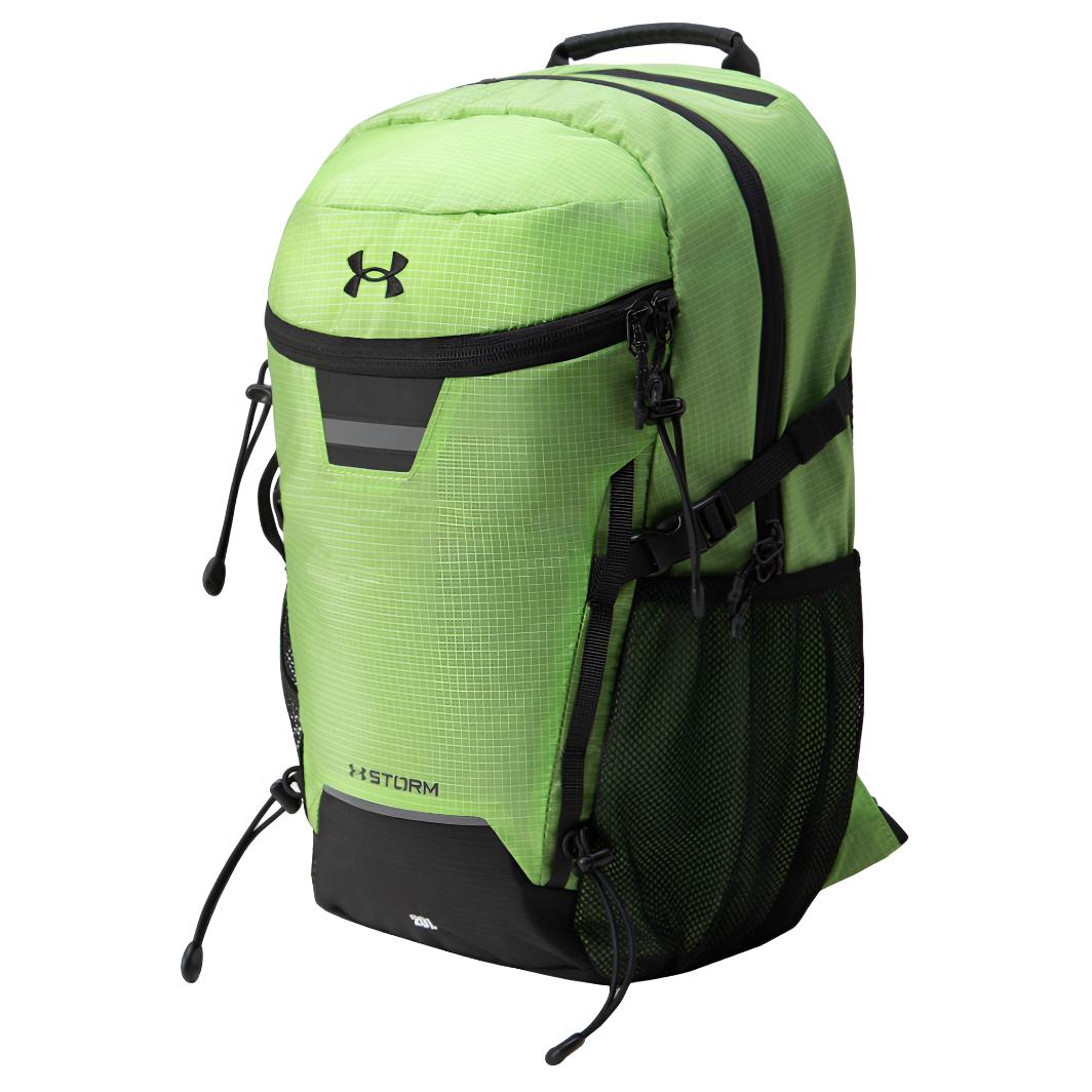 Рюкзак Under Armour из полиамида, унисекс, неоново-зеленый, 14339105-067