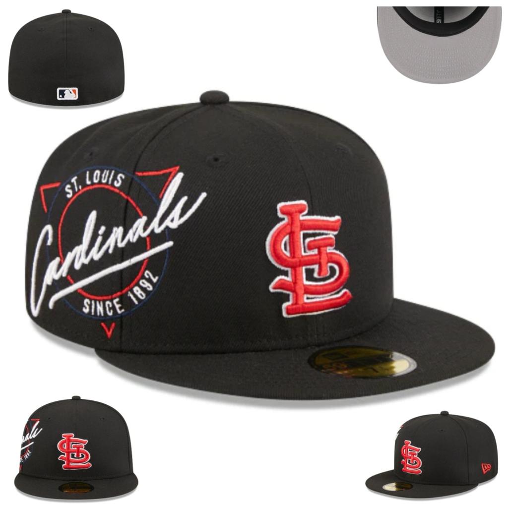 St. Louis Cardinals Side Embroidery, Size Cap, Closed Cap, Baseball Cap, Sun Hat, Embroidered Cap