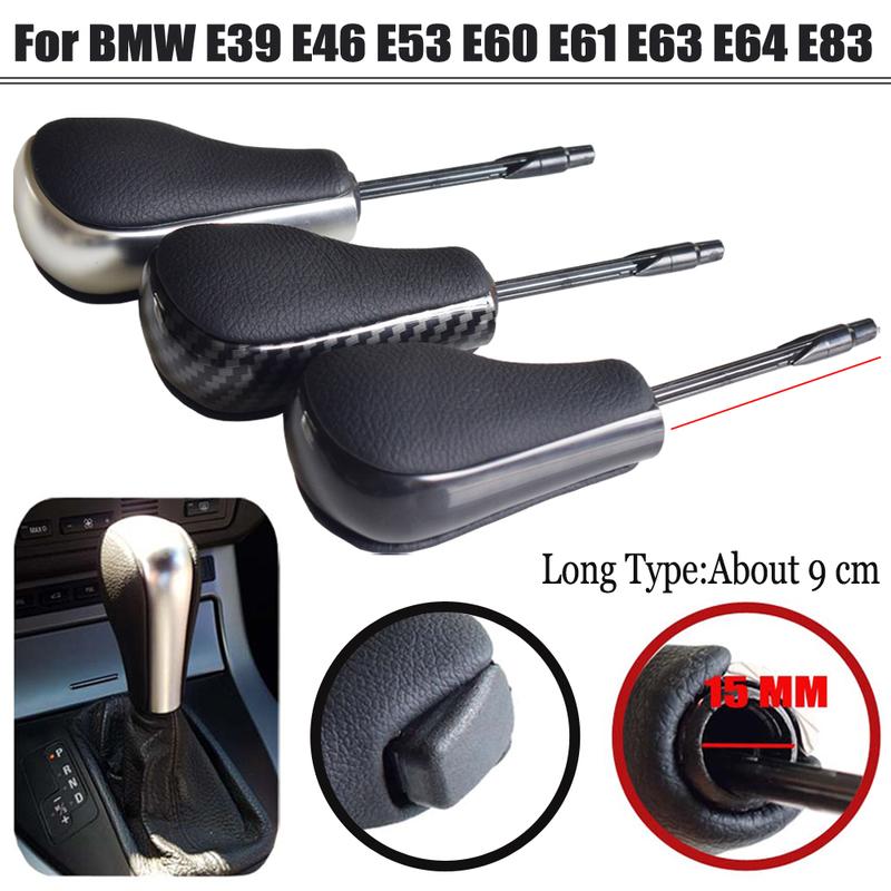 For BMW E39 E46 E53 E60 E61 E63 E64 E83 E81 E82 E87 E90 E91 E92 E93 Automatic Gear Shift Stick Knob Lever Shifter Pen Head