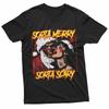 Christmas Vintage Horror Creepy Santa Claus Scary Xmas TShirt Unisex T-Shirt