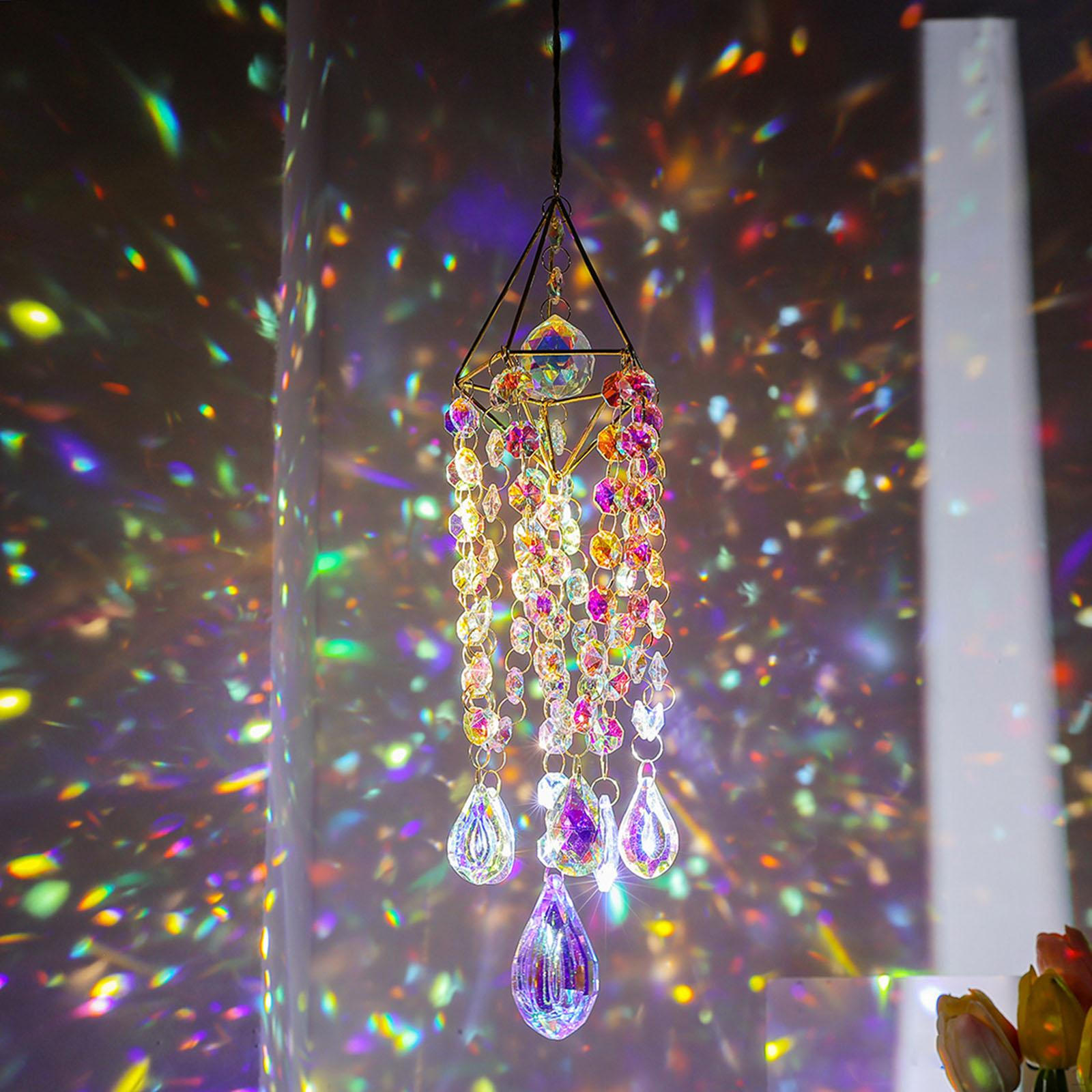 

Люстра Колокольчики Ветер Домашний Декор Ручная работа Элегантный для Подвески на Окно Подвеска Патио Вечеринка Подарок