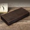 Handmade Retro Crazy Horse Leather Sunglasses Case - Genuine Leather, Portable Storage for Glasses