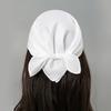 Einfacher quadratischer Polyester-Schal für Damen, Schaloberteil, Kopftücher, Leichte Halstücher, Haarbandana, Halstuch, Muslimischer Hijab
