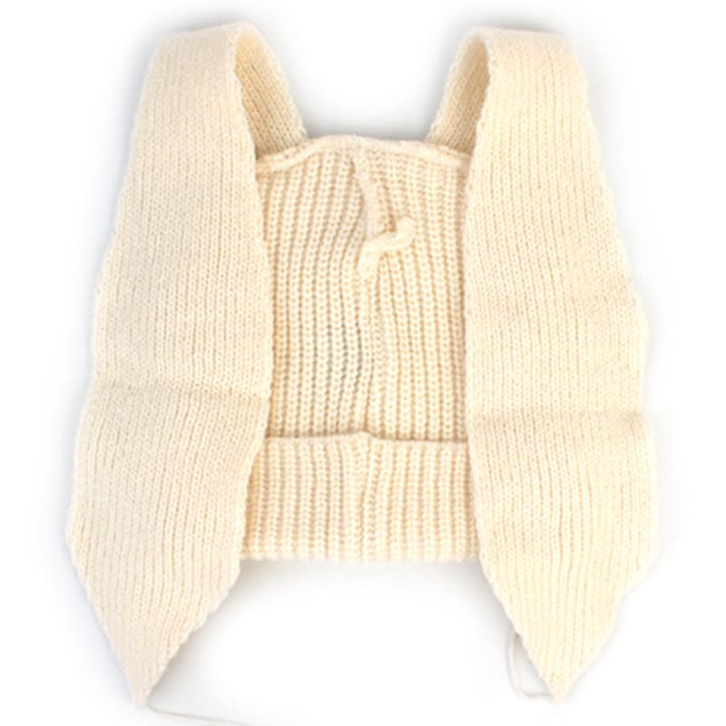 Universal Chemistry Rabbit Long Ear Ivory Beanie Rabbit Beanie