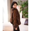 JIANHU 2025 Winter Women's 90% White Goose Down Jacket with Fox Fur Collar
