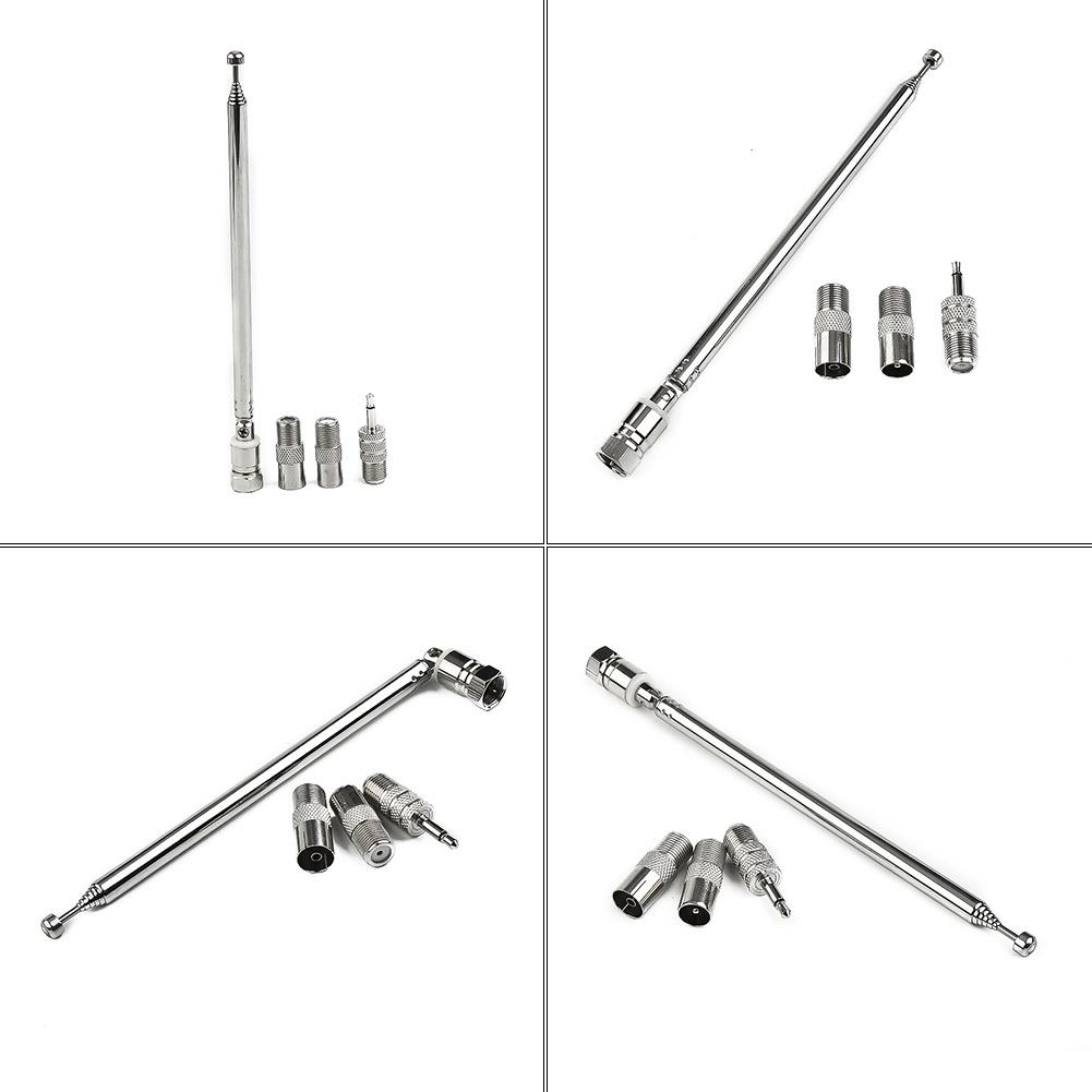 Antennenadapter Radioantenne Adapter Radioantenne Mini System W 3 Kupfermaterial DAB FM Ausziehbar bis 75cm