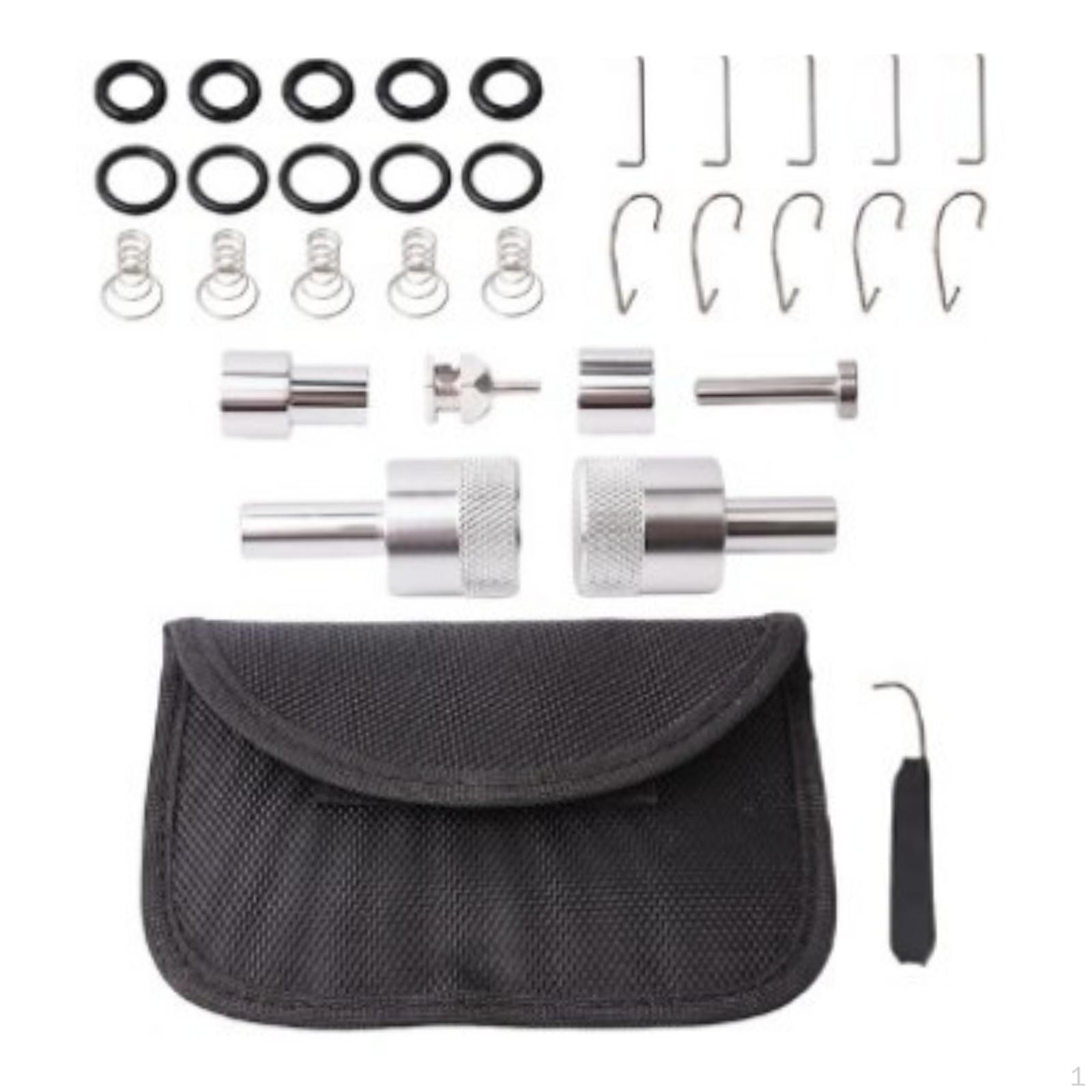 Valve Repair Tool Kit with O Rings Car Accessories Maintenance Auto Components Leakproof Fuel Line