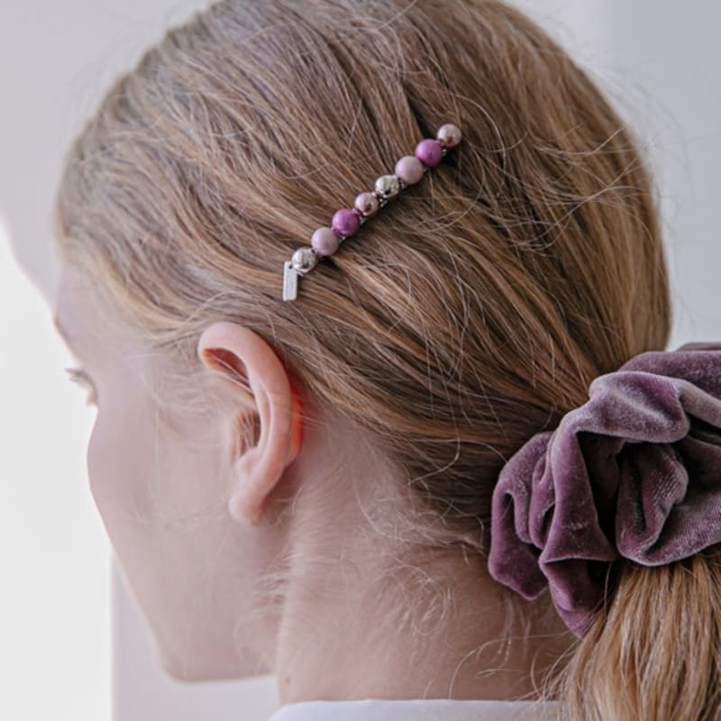

Jean Paul Clarisse Candy Ball Hairpin LFSL0303 pink