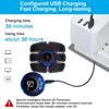 USB Rechargable Smart Wireless Muscle Massage Fitness Trainer Abdominal Training Electric Body Slimming Massager