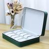 New 10/12 Girds Portable Watch Storage Boxes Organizer ,Classic Style Multifunctional Watch Display Box,Elegant Green Box