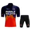 2026 New Graffiti Cycling Jersey Set Summer Cycling Clothing MTB Bike Clothes Uniform Maillot Ropa Ciclismo Man Cycling Bicycle Suit