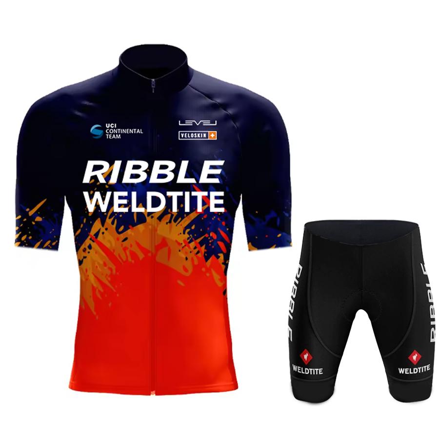 2026 New Graffiti Cycling Jersey Set Summer Cycling Clothing MTB Bike Clothes Uniform Maillot Ropa Ciclismo Man Cycling Bicycle Suit