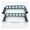Fishing Rod Rack WallMounted Holder Horizontal for Anglers, Fishermen, Garage, Workshop