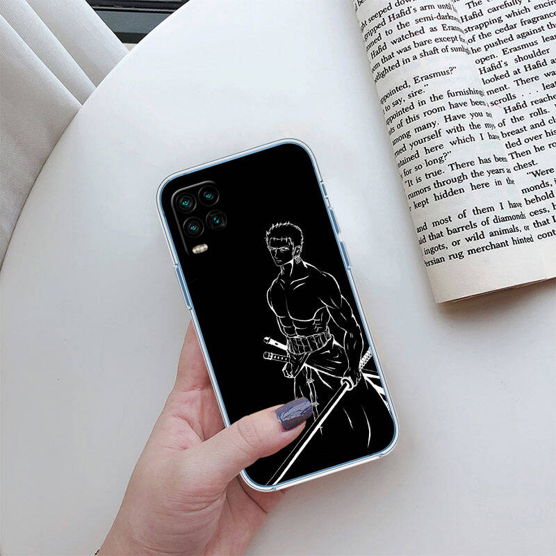 MH125 One Piece Zoro Case for Motorola E7 G6 G7 G8 G9 Plus Power Play G10 G20 G04 E30 E40 E22 E20 E13 E15 G22 G23 G05 G75 G35 G55