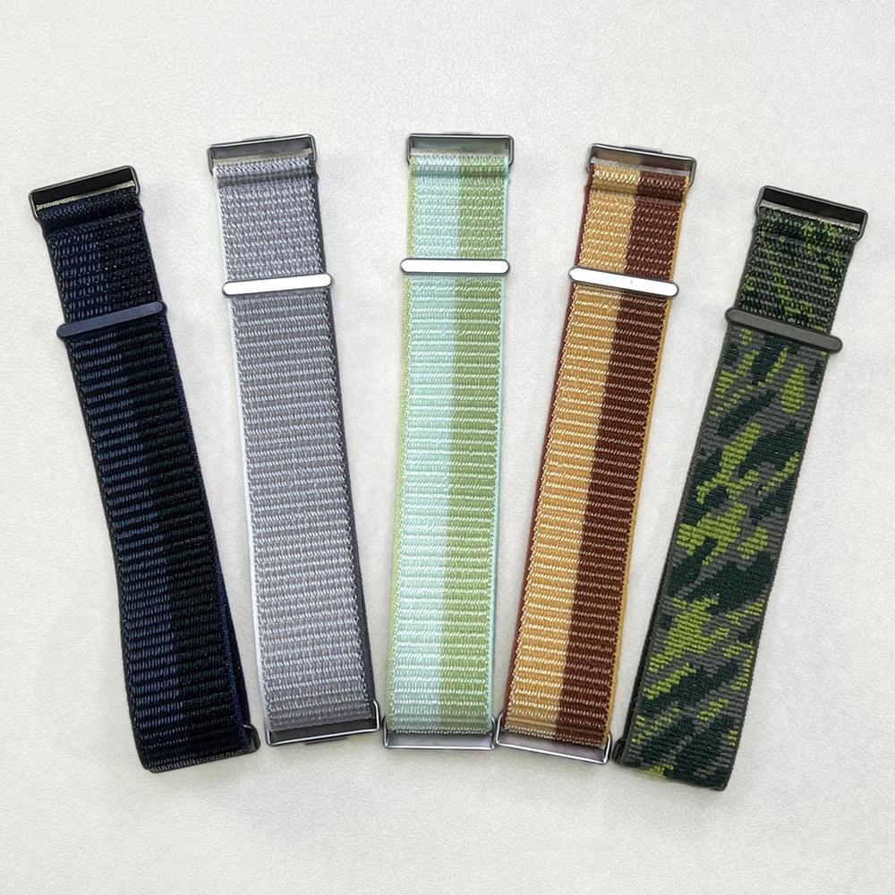 Wrist Strap for Huawei Watch Fit 4 Pro/Fit 4/Fit 3 Magic Tape Nylon Loop Watch Band