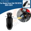 For Honda Cross Cub 110 2023 2024  Motorcycle Fender Front Mudguard Splash Guard Protector Cover CC110 Accessories