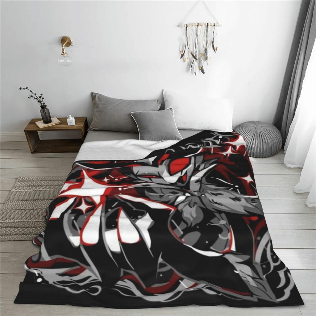 Hazbin Stolas Demon Helluva Boss Blankets Hotels Plush Novelty Soft Throw Blankets for Home Restaurant Spring/Autumn Bedroom