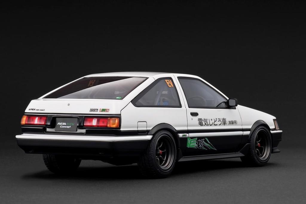 TK.Company ignition model 118 Toyota Corolla Levin 3Dr (AE86) BEV (Finished Model) IG3807