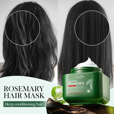 Shampoo Antiforfora al Rosmarino 500ml e Balsamo per Capelli Detergente Controllo dell'Olio Shampoo Soffice Lisciante Cura dei Capelli