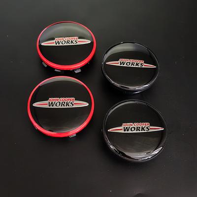 4 ks 54mm 56mm kryty nábojů WORKS Kryt středu kola pro Mini COOPER WORKS Logo