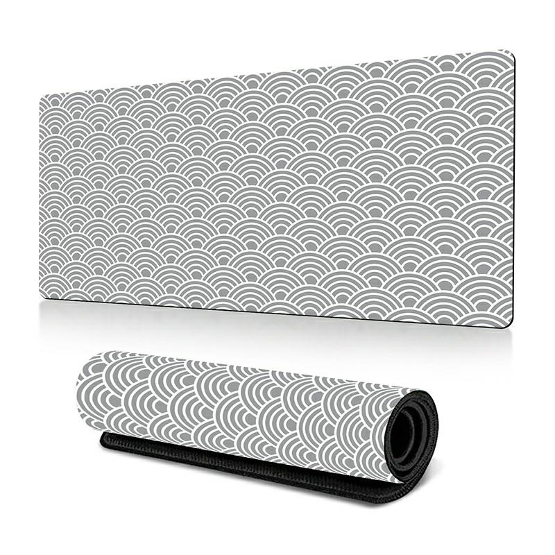 300x600x2mm Anti-Slip Desk Mouse Pad Abstract Fluid Pattern Mouse Mat B