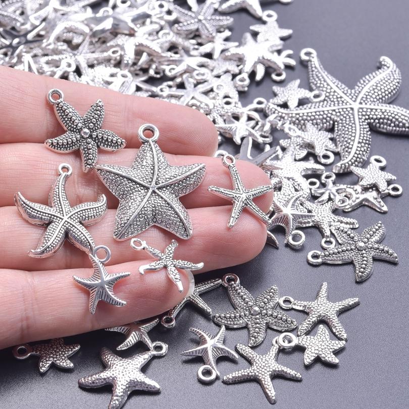 10 Stück/Los Verschiedene Metall Zufällige Mischung Pferd Schwert Kreuz Anhänger Charms Für Schmuckherstellung Zubehör DIY Ohrringe Armband Anhänger