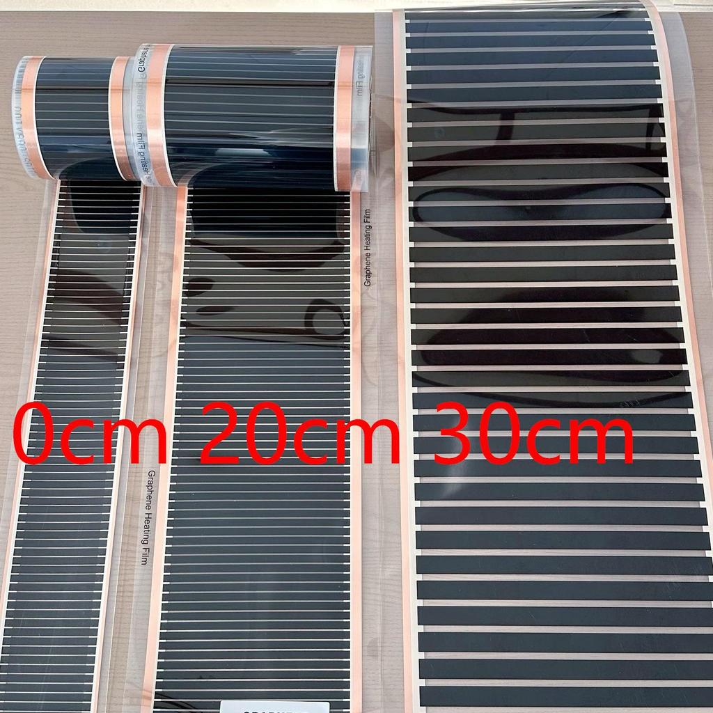 Korean Graphene Carbon Heating Film - High-Temp Electric Floor & Foot Warmer