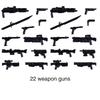Military Series Soldier Figures Building Blocks SWAT Army Special Force Sniper Camouflage Clothes Ghillie Suit Games Bricks Toys