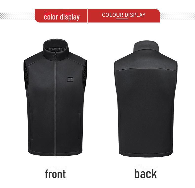 Cross-border USB Nine-Zone Smart Heating Vest: Electric Warmth and Constant Temperature for Couples