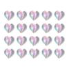 20Pcs/Pack Nail Beauty Lightweight Beautiful Decorative Ladies Peach Heart Nail Art Decorations Parts Nail Charms