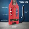 TRAVELER GUITAR Traveler Guitar Acoustic Red Vintage Red Ultra-Light Ultra-Light Acoustic/Vintage