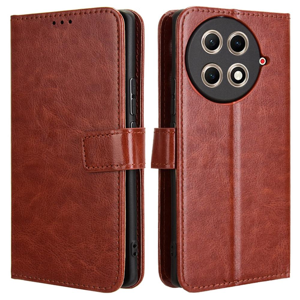 

For TECNO Camon 30S 4G/30S Pro 4G Case Crazy Horse Texture PU Leather Phone Wallet Cover D