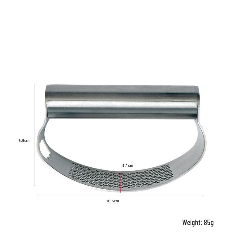 LISM Stainless Steel Ring Garlic Press with Bottle Opener