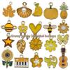 Alloy KC Gold DIY Jewelry Accessories: Earrings, Bracelets, Necklaces, Pendants, Charms - 110 Pcs/bag